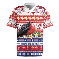 Kiribati Christmas Rugby Jersey Frigatebird Santa Tekeraoi n te Kiritimati - Polynesian Pride