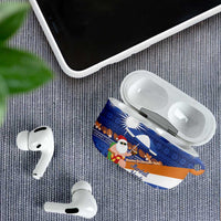 Marshall Islands Christmas AirPods Case Beachy Santa Monono ilo raaneoan Nejin - Polynesian Pride
