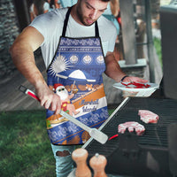 Marshall Islands Christmas Apron Beachy Santa Monono ilo raaneoan Nejin - Polynesian Pride