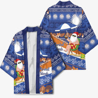 Marshall Islands Christmas Kimono Beachy Santa Monono ilo raaneoan Nejin - Polynesian Pride