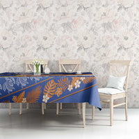 Marshall Islands Christmas Tablecloth Beachy Santa Monono ilo raaneoan Nejin - Polynesian Pride