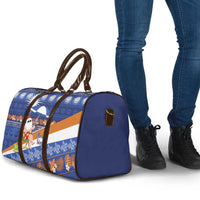 Marshall Islands Christmas Travel Bag Beachy Santa Monono ilo raaneoan Nejin - Polynesian Pride