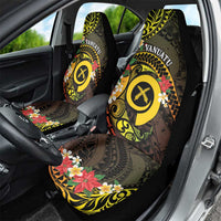 Vanuatu Christmas Car Seat Cover Vanuatuan Pig Tusk - Meri Krismas!
