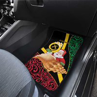 Vanuatu Christmas Car Mats Vanuatuan Conch Shell - Meri Krismas!