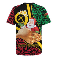 Vanuatu Christmas Rugby Jersey Vanuatuan Conch Shell - Meri Krismas!