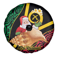 Vanuatu Christmas Spare Tire Cover Vanuatuan Conch Shell - Meri Krismas!