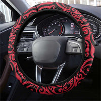 Vanuatu Christmas Steering Wheel Cover Vanuatuan Conch Shell - Meri Krismas! LT14 - Polynesian Pride