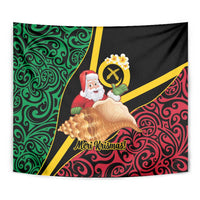 Vanuatu Christmas Tapestry Vanuatuan Conch Shell - Meri Krismas!