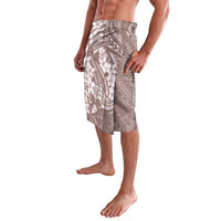 Polynesia Hammerhead Shark Tattoo With Plumeria Lei Lavalava