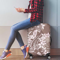 Polynesia Hammerhead Shark Tattoo With Plumeria Lei Luggage Cover LT14 - Polynesian Pride