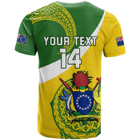 Custom Cook Islands Rugby T Shirt Pacific Go The Kukis Sporty Style LT14 - Polynesian Pride
