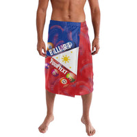 Personalised Philippines Billiards Lavalava Cue With Balls Flag Style - Polynesian Pride