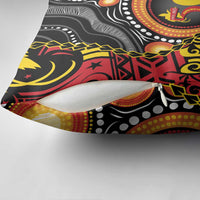 Celebrating 50 Years Papua New Guinea Pillow Cover Aboriginal Mix Papuan Pattern LT14 - Polynesian Pride