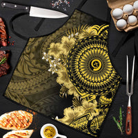 Vanuatu Apron Hibisus Polynesian Pattern Gold - Polynesian Pride