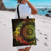 Vanuatu Tote Bag Hibisus Polynesian Pattern Reggae - Polynesian Pride