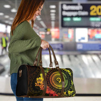 Vanuatu Travel Bag Hibisus Polynesian Pattern Reggae - Polynesian Pride