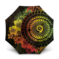 Vanuatu Umbrella Hibisus Polynesian Pattern Reggae - Polynesian Pride