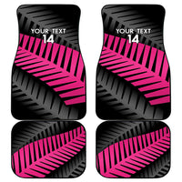 New Zealand Silver Fern Rugby Custom Car Mats 2025 All Black Go Champions - Polynesian Pride