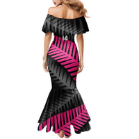 New Zealand Silver Fern Rugby Custom Mermaid Dress 2025 All Black Go Champions - Polynesian Pride