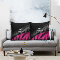 New Zealand Silver Fern Rugby Custom Pillow Cover 2025 All Black Go Champions - Polynesian Pride