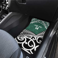 New Zealand South Africa Rugby Car Mats Springboks Kente All Black Maori Together - Polynesian Pride