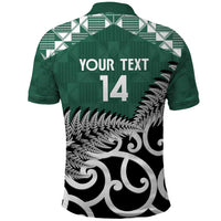 New Zealand South Africa Rugby Custom Polo Shirt Springboks Kente All Black Maori Together - Polynesian Pride