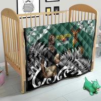 New Zealand South Africa Rugby Quilt Springboks Kente All Black Maori Together - Polynesian Pride