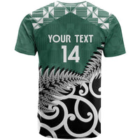 New Zealand South Africa Rugby Custom T Shirt Springboks Kente All Black Maori Together - Polynesian Pride