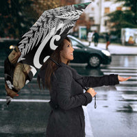 New Zealand South Africa Rugby Umbrella Springboks Kente All Black Maori Together - Polynesian Pride