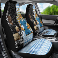 New Zealand Argentina Rugby Car Seat Cover 2025 Los Pumas All Black Together - Polynesian Pride