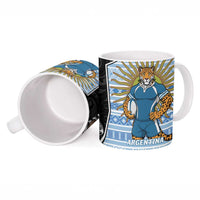 New Zealand Argentina Rugby Ceramic Mug 2025 Los Pumas All Black Together LT14 - Polynesian Pride