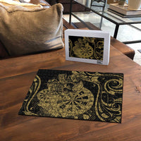 New Zealand Darts Puzzle Skull In Dart We Trust Maori Pattern - Polynesian Pride