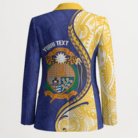 Personalised Nauru Angam Day Blazer Naoero Frigatebird With Flag Proud