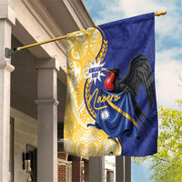 Nauru Angam Day Garden Flag Naoero Frigatebird With Flag Proud