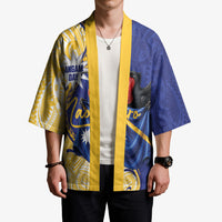 Personalised Nauru Angam Day Kimono Naoero Frigatebird With Flag Proud
