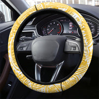 Nauru Angam Day Steering Wheel Cover Naoero Frigatebird With Flag Proud