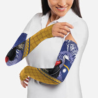 Magnificent Frigatebird Nauru Arm Sleeves Pandanus Weaving Polynesian Pattern