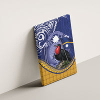 Magnificent Frigatebird Nauru Canvas Wall Art Pandanus Weaving Polynesian Pattern