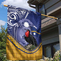 Magnificent Frigatebird Nauru Garden Flag Pandanus Weaving Polynesian Pattern