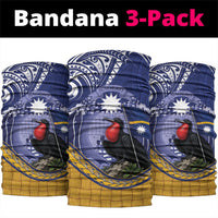Magnificent Frigatebird Nauru Neck Gaiter Pandanus Weaving Polynesian Pattern