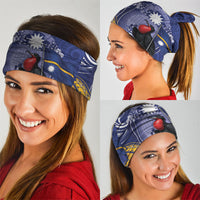 Magnificent Frigatebird Nauru Neck Gaiter Pandanus Weaving Polynesian Pattern