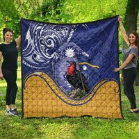 Magnificent Frigatebird Nauru Quilt Pandanus Weaving Polynesian Pattern