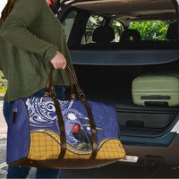 Magnificent Frigatebird Nauru Travel Bag Pandanus Weaving Polynesian Pattern