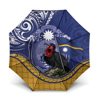 Magnificent Frigatebird Nauru Umbrella Pandanus Weaving Polynesian Pattern