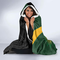 New Zealand and South Africa Rugby Hooded Blanket Ultimate Rivalry All Black Springboks