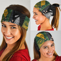 New Zealand and South Africa Rugby Neck Gaiter Ultimate Rivalry All Black Springboks