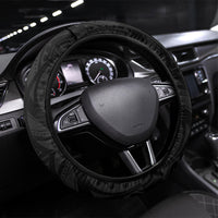 New Zealand and South Africa Rugby Steering Wheel Cover Ultimate Rivalry All Black Springboks