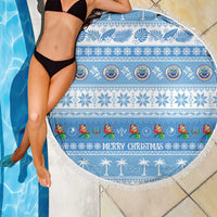 FSM Christmas Beach Blanket Merry Xmas Federated States of Micronesia - Polynesian Pride