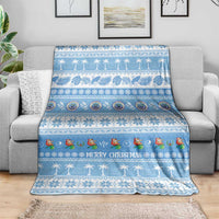 FSM Christmas Blanket Merry Xmas Federated States of Micronesia - Polynesian Pride