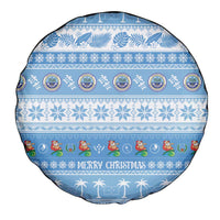 FSM Christmas Spare Tire Cover Merry Xmas Federated States of Micronesia - Polynesian Pride